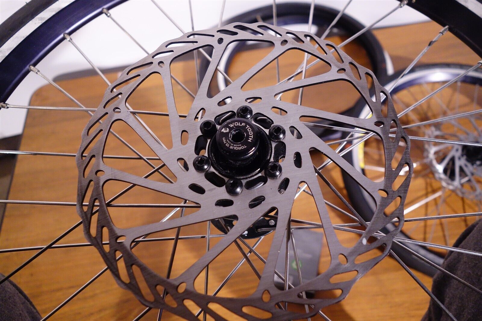 Lot of 2 20" Racing Wheels Velocity 20x1.10 Rims Schwalbe One Shimano HB-M758 