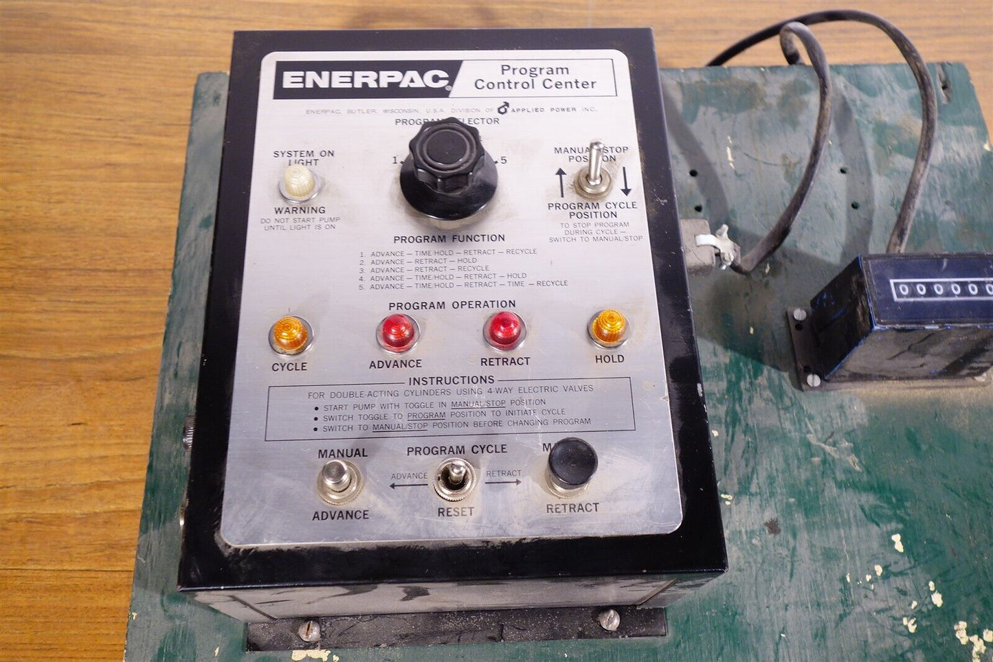 Enerpac Program Control Center with Limit Switch Controller 