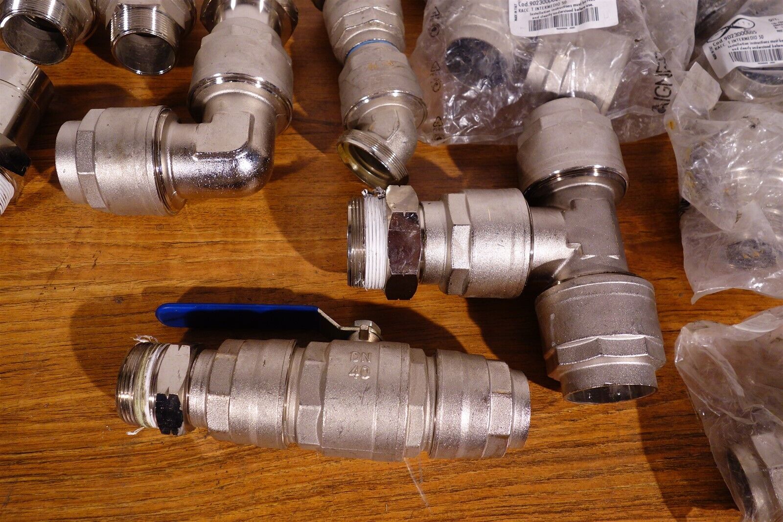 Large Lot of AIGNEP Infinity 50mm Fittings 