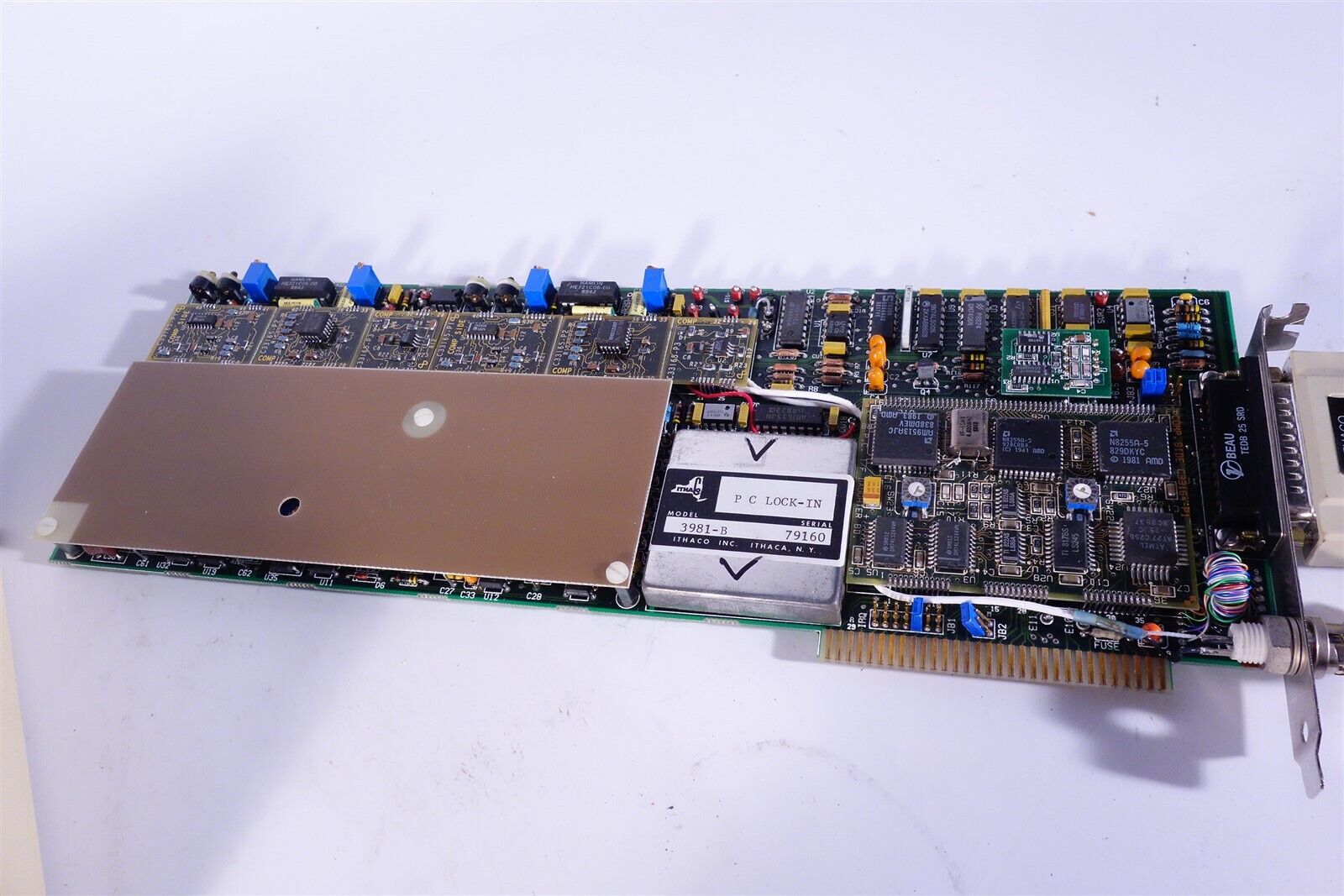 Ithaco PC Lock-In Amplifier + Remote Signal Input Module 3981-A 3981-B