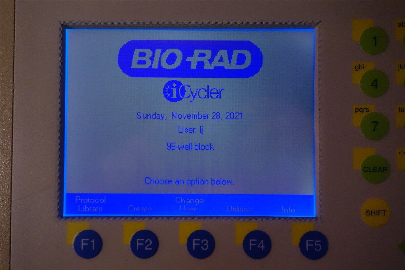 BioRad iCycler IQ Real-Time PCR + 569BR Optical Module Tested Working Condition 