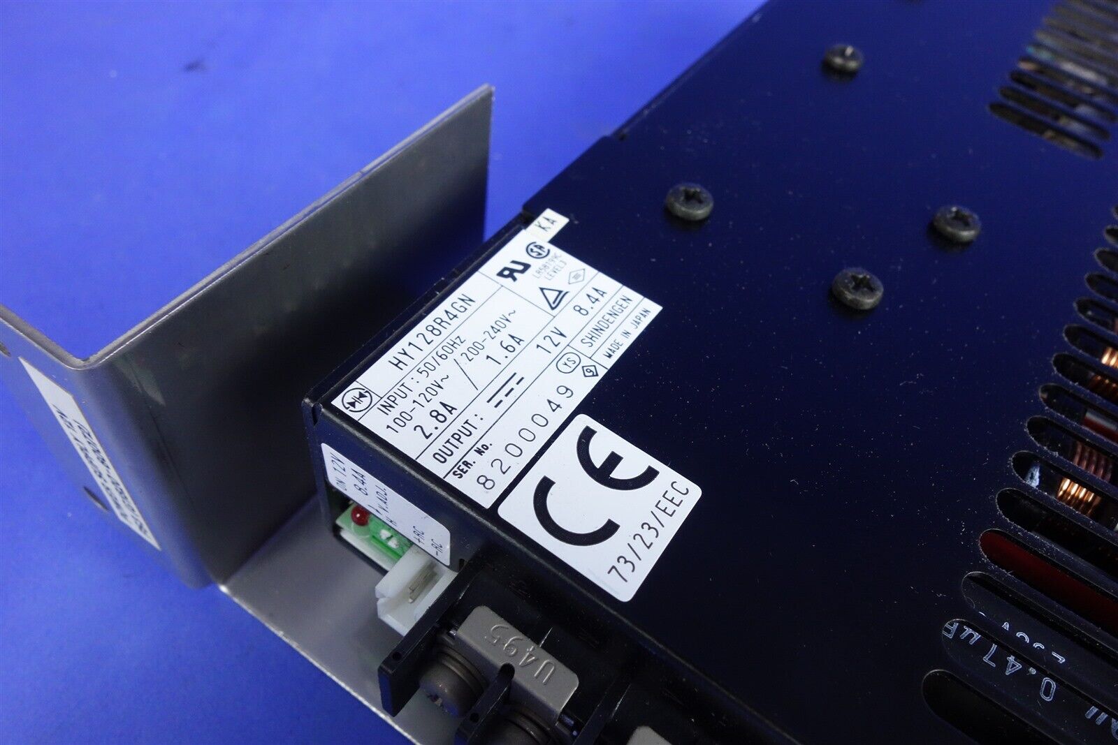 SHINDENGEN HY128R4GN POWER SUPPLY 12V OUTPUT G1820-60072