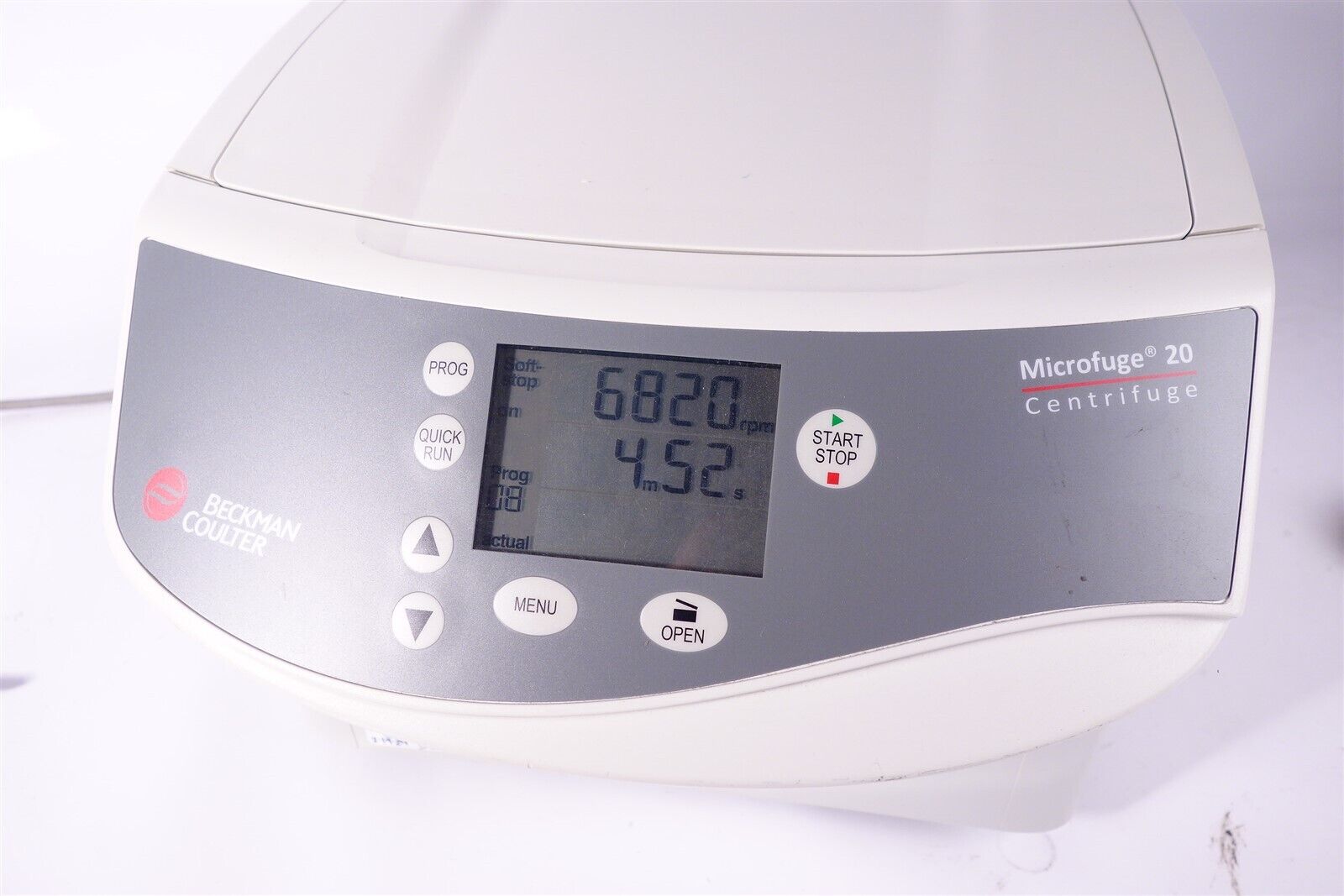 Beckman Coulter Microfuge 20 Centrifuge + FA241.5P Rotor Current Calibration