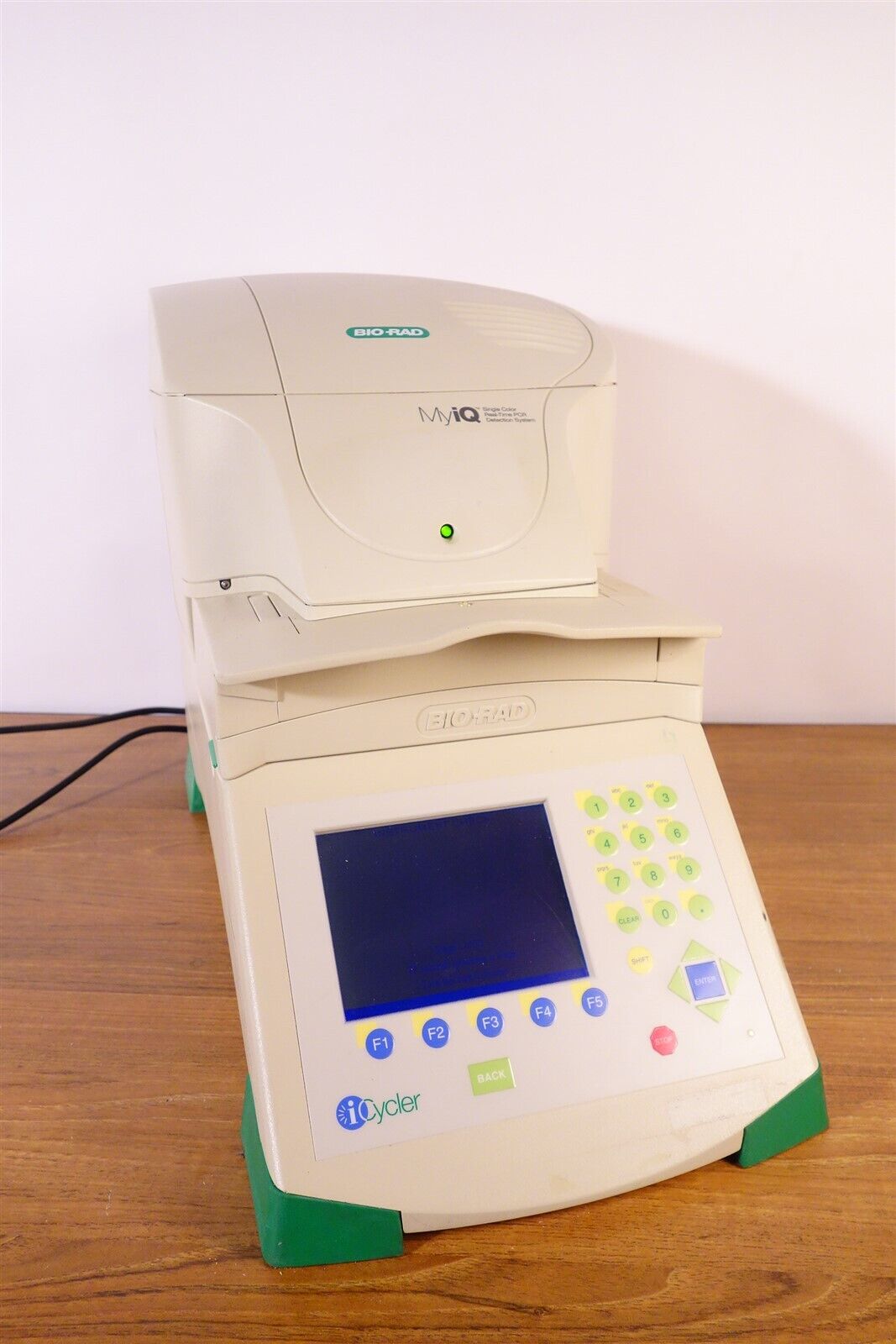 BioRad iCycler IQ Real-Time PCR + 569BR Optical Module Tested Working Condition 
