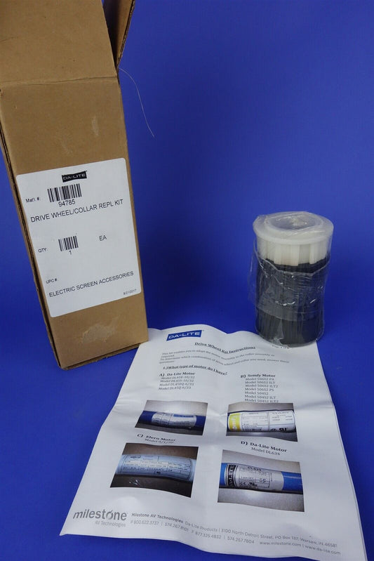 Da-Lite 94785 elero somfy Powered Screen Drive wheel / Collar Replacement Kit 