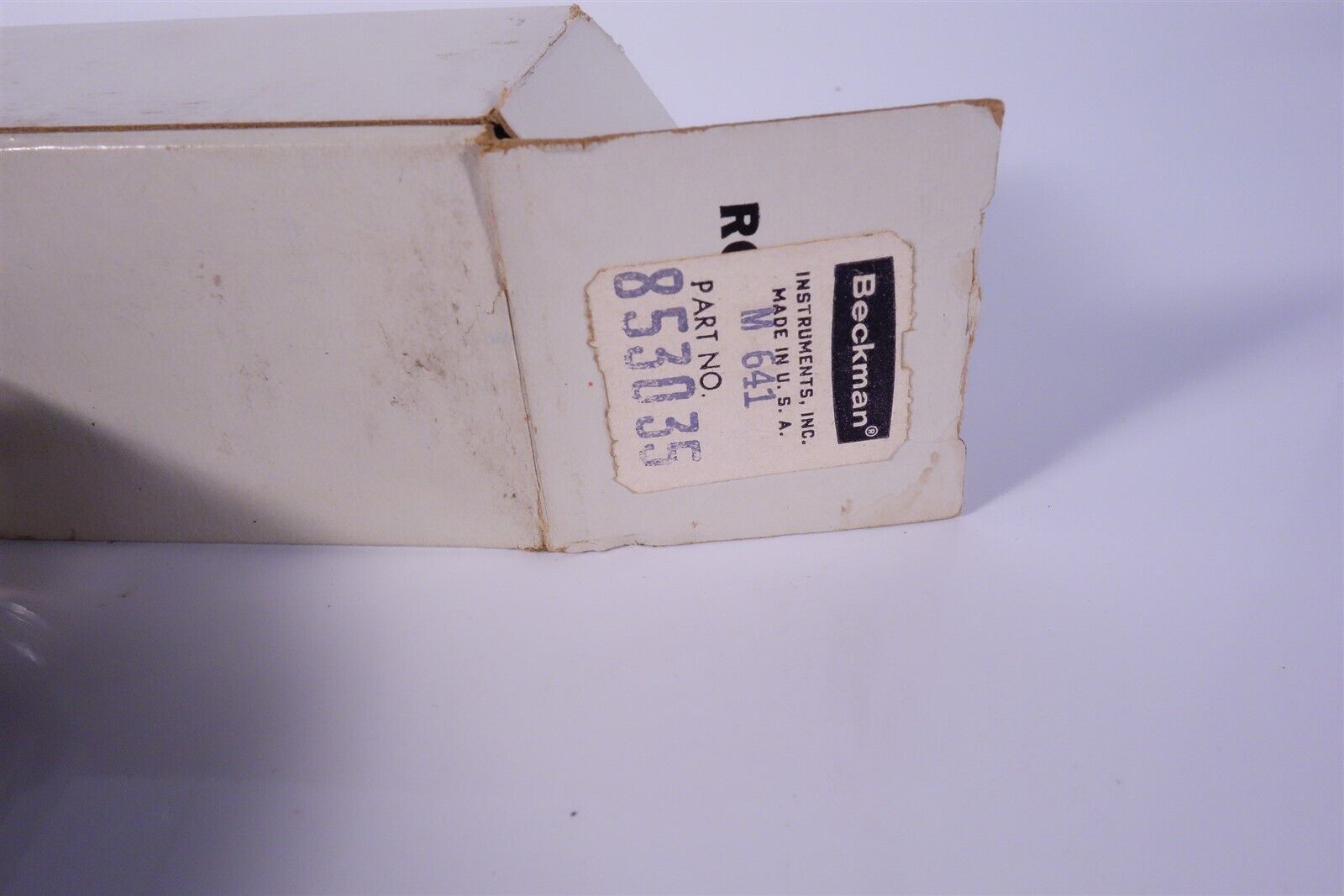 Beckman Electron Tube M641 853035