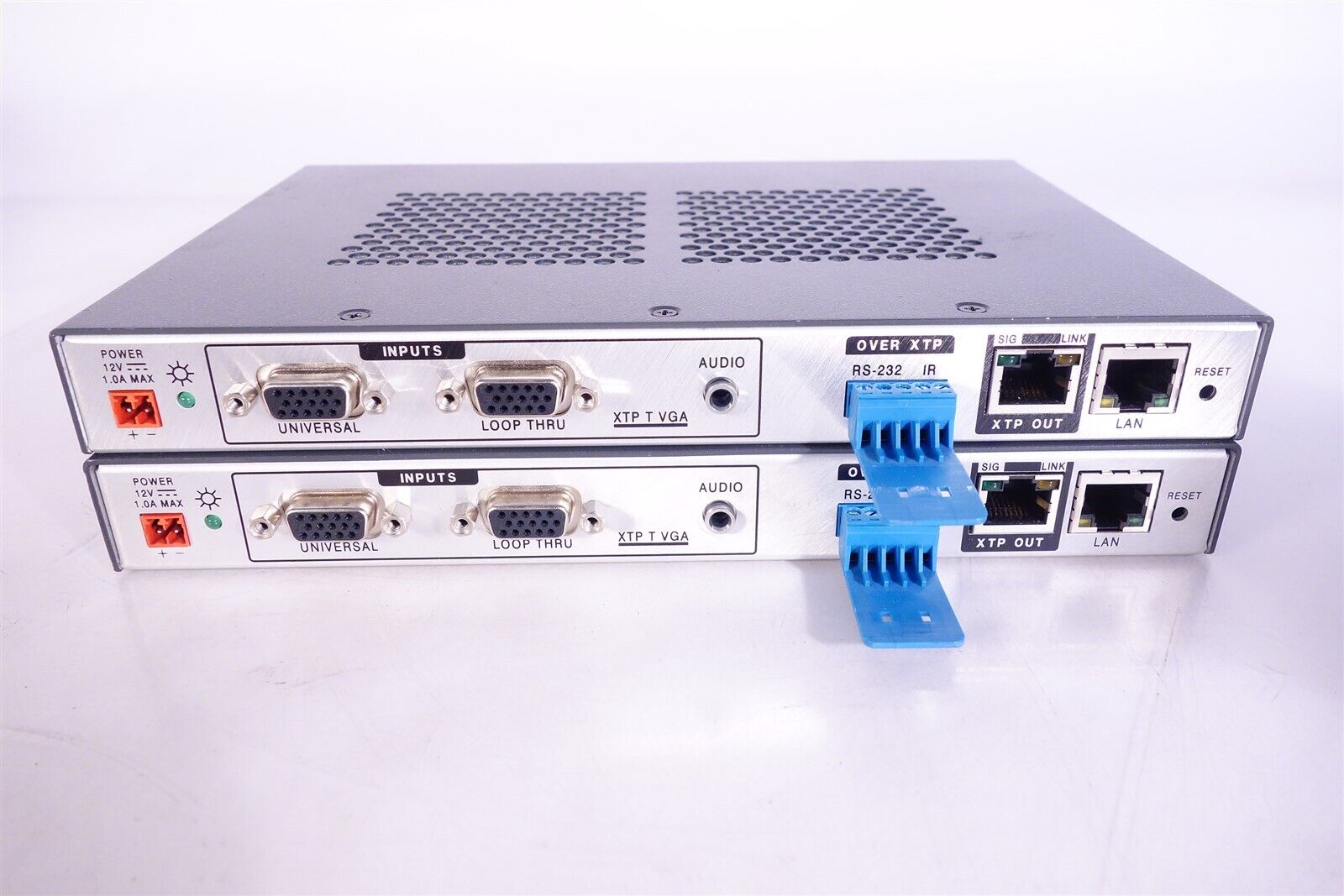 Lot of 2 Extron XTP T VGA Universal XTP Transmitter for VGA 60-1231-12