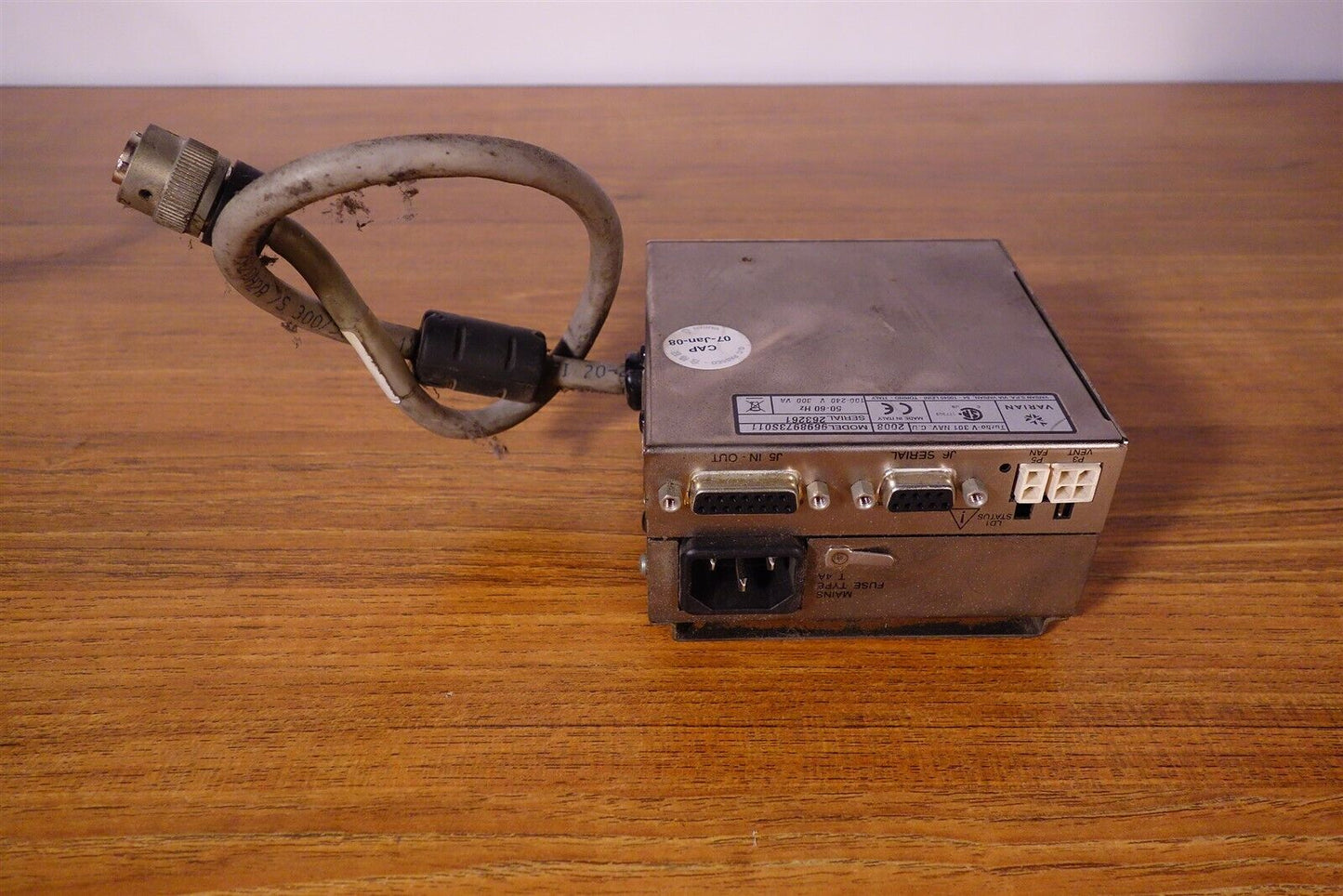  Varian 820-MS ICP Turbo-V 301 Turbo Pump Controller 