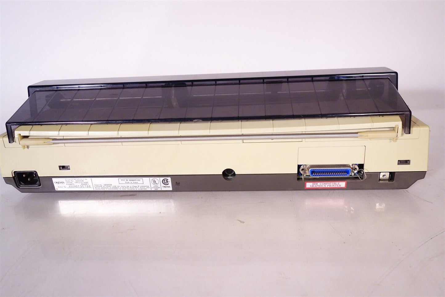 VINTAGE OKIDATA MICROLINE 193 Printer IBM PC XT compatable