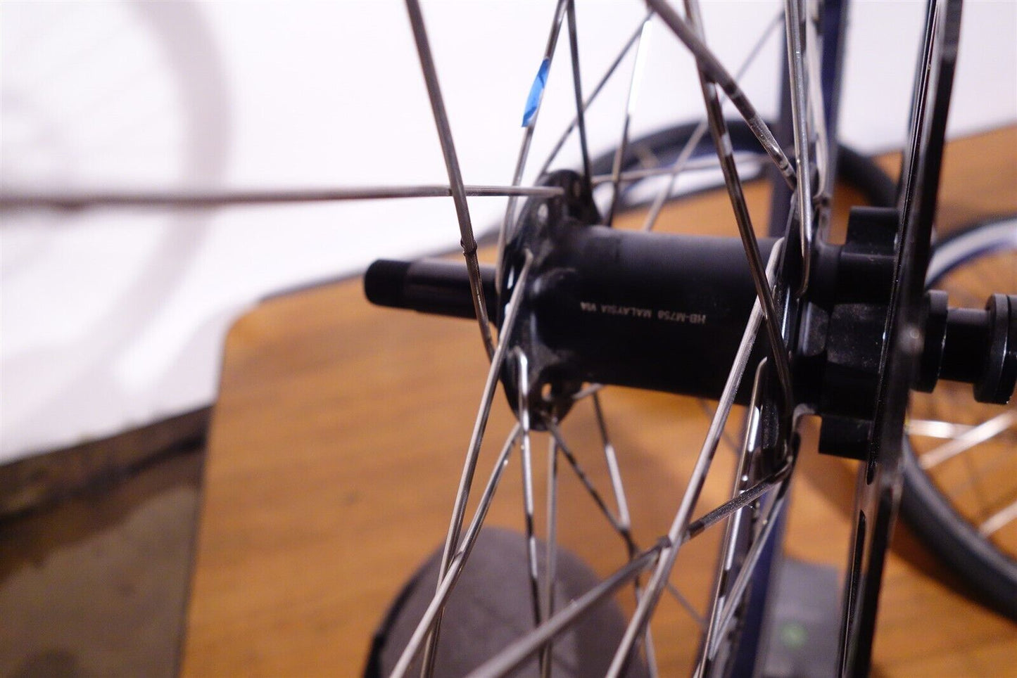 Lot of 2 20" Racing Wheels Velocity 20x1.10 Rims Schwalbe One Shimano HB-M758 