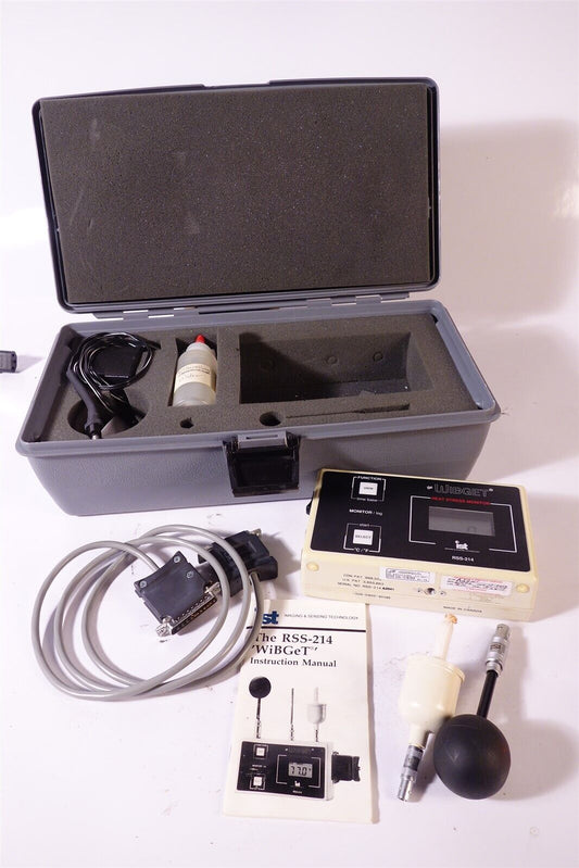 Reuter-Stokes The Wibget Heat Stress Monitor RSS-214 Power Supply w Case Canada