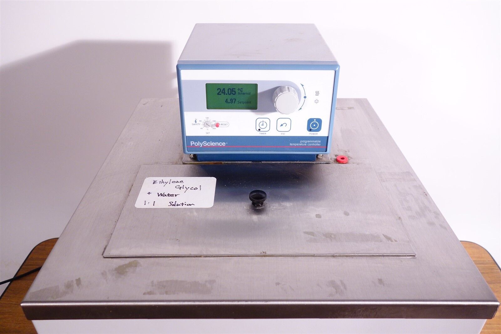 PolyScience 9512 Refrigerated/Heated Recirculating Water Bath Tested - Working