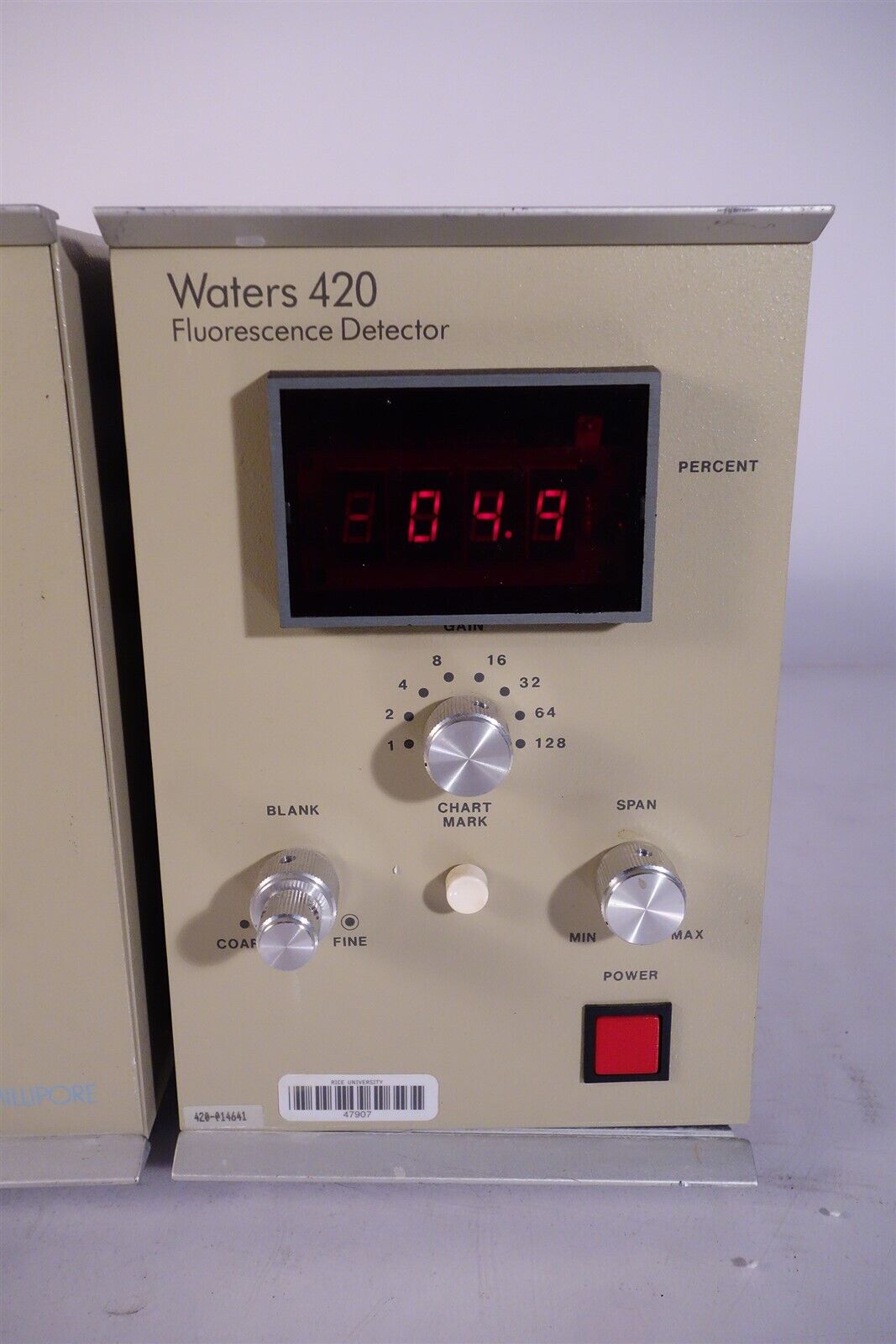 Waters Associates Inc. 420& 420-AC Fluorescence Detector, HPLC / Chromatography