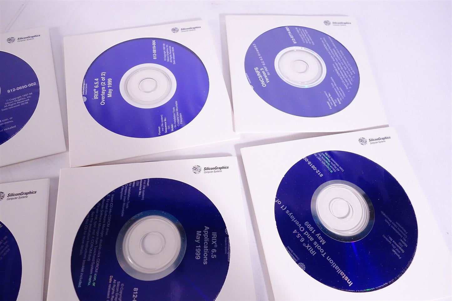 SGI Silicon Graphics IRIX 6.5.4 Software Collection 