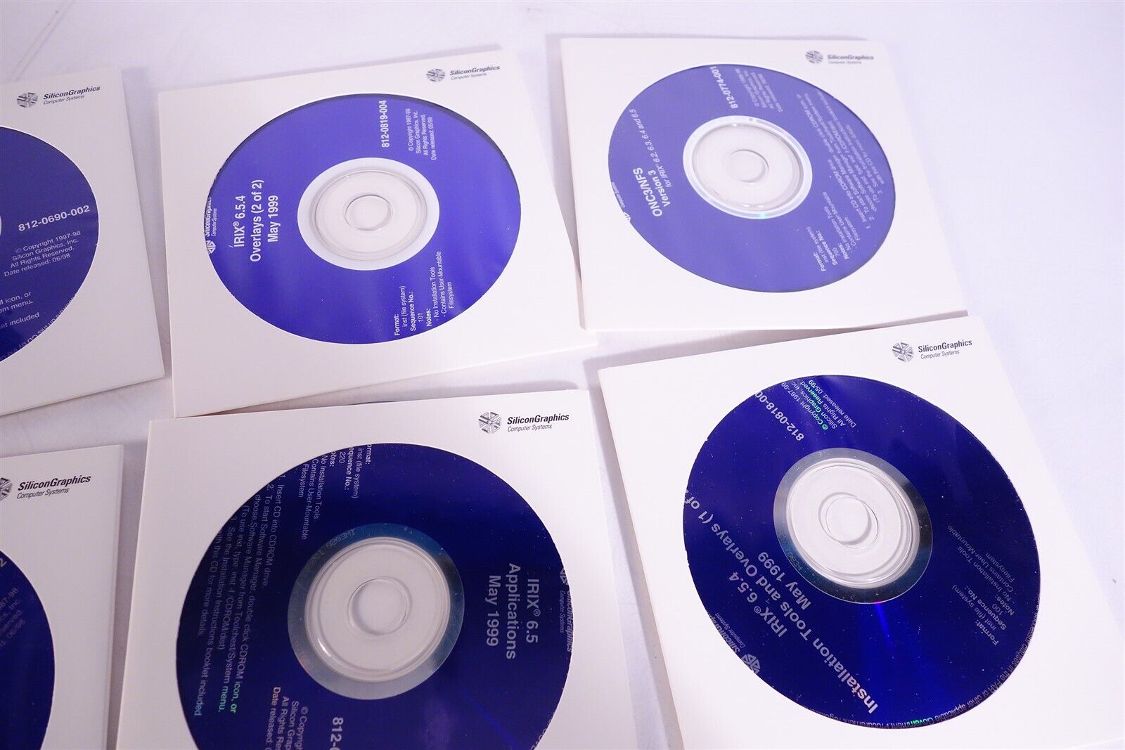 SGI Silicon Graphics IRIX 6.5.4 Software Collection 