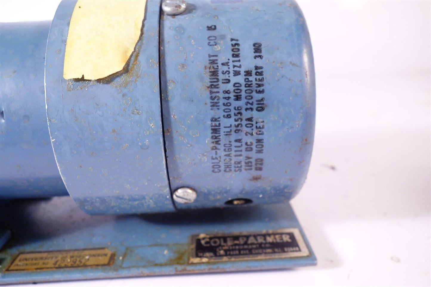 Cole Parmer Masterflex Peristaltic Pump Drive with Speed Control - Working