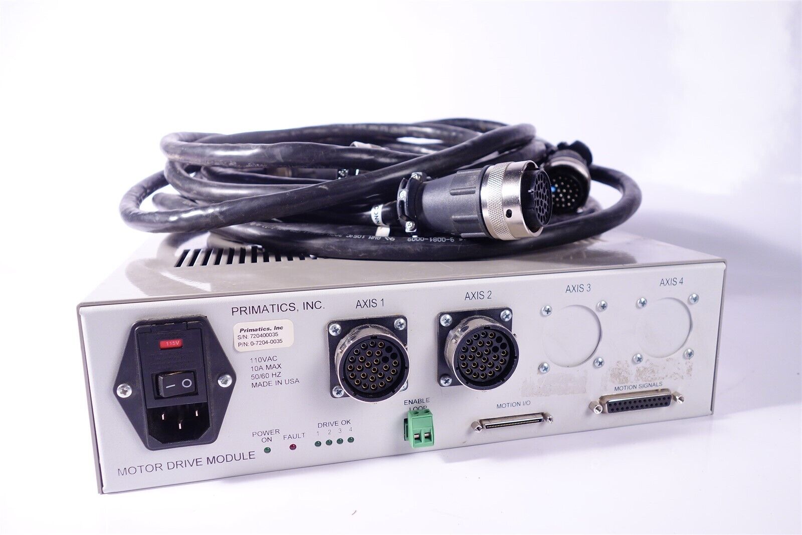 Primatics Motor Drive Module - 2 Axis With Cables 