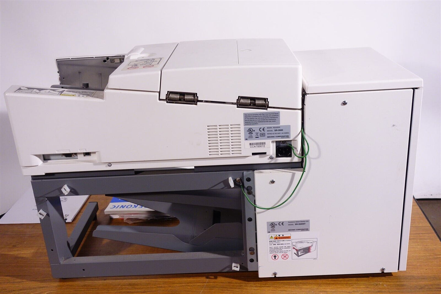 Sekonic SR-3500 OMR Optical Mark Reader + Stacker / Excellent 