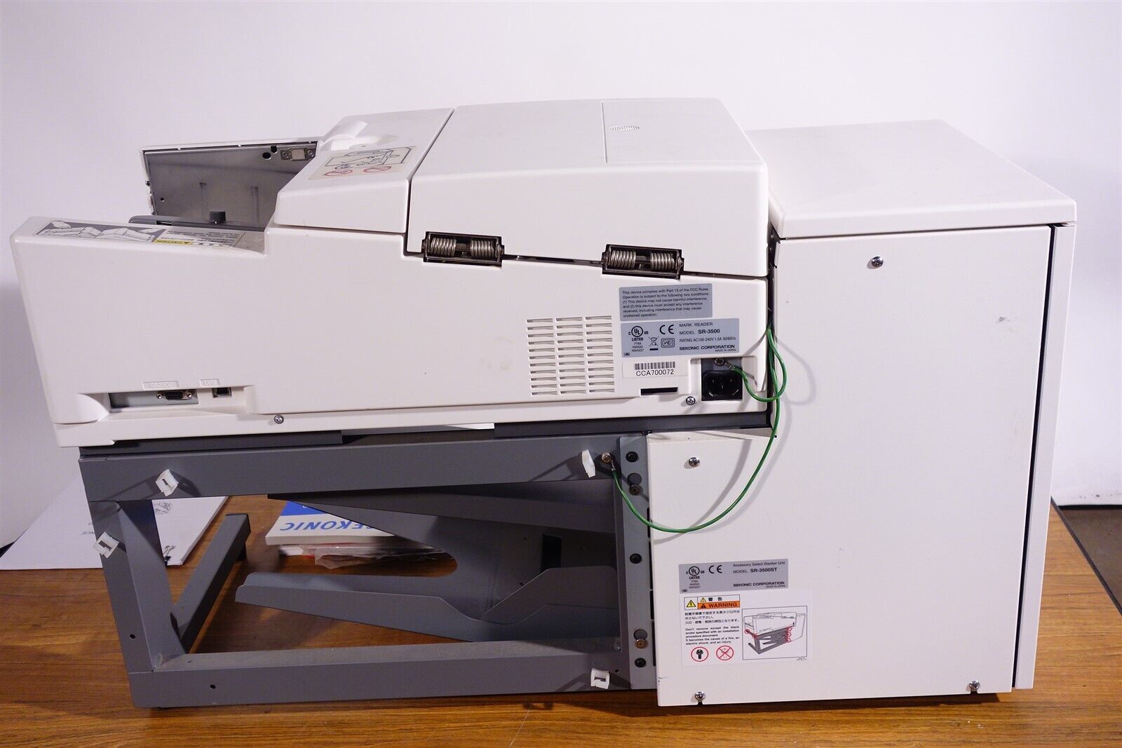 Sekonic SR-3500 OMR Optical Mark Reader + Stacker / Excellent 