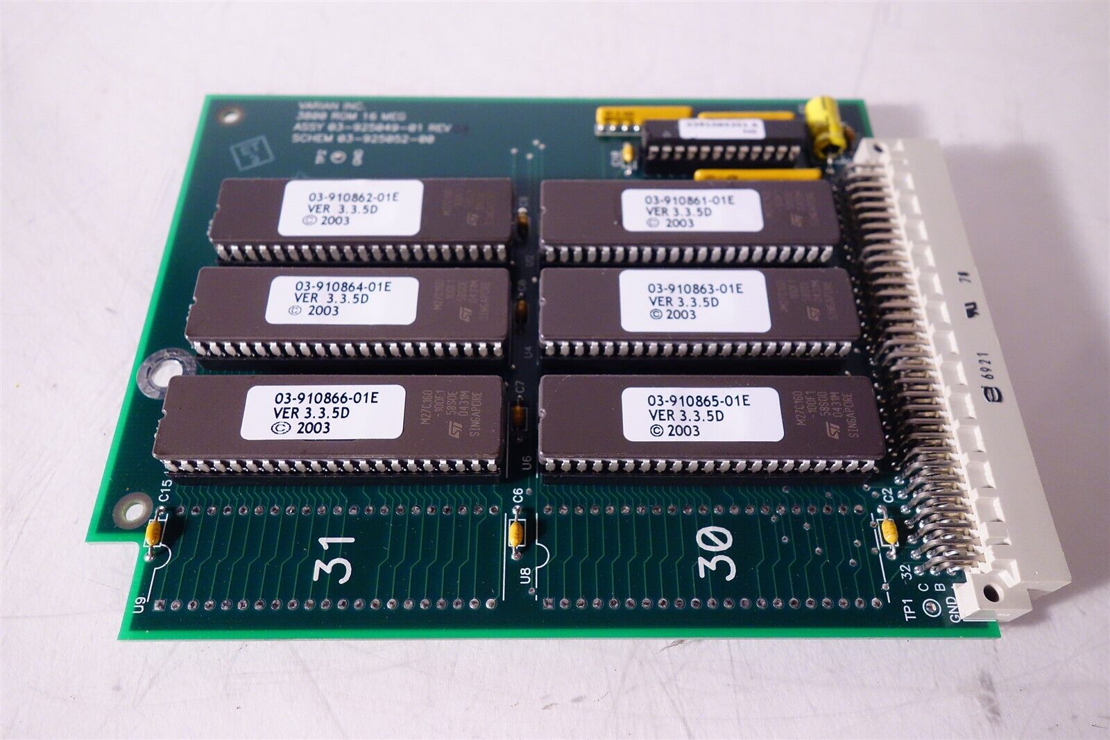 Varian 3800 Rom 16 MEG CP-3800 Saturn GC ROM 03-925049-01