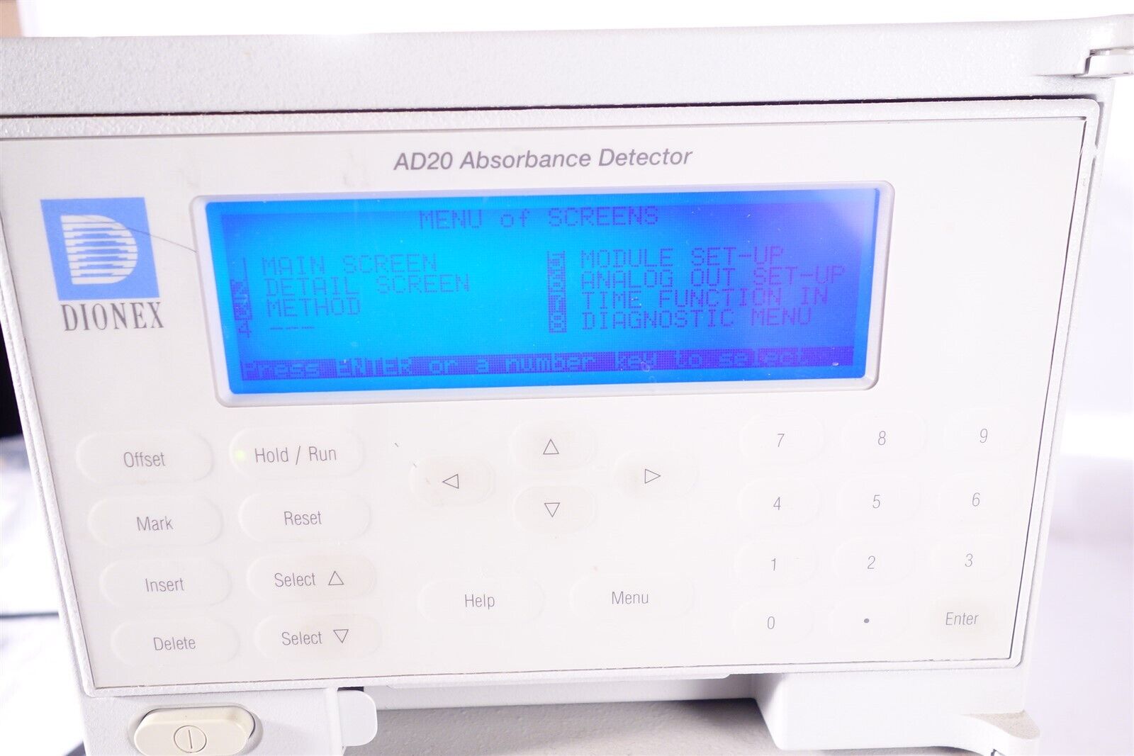 Dionex AD20 Absorbance Detector - Excellent - Tested. 