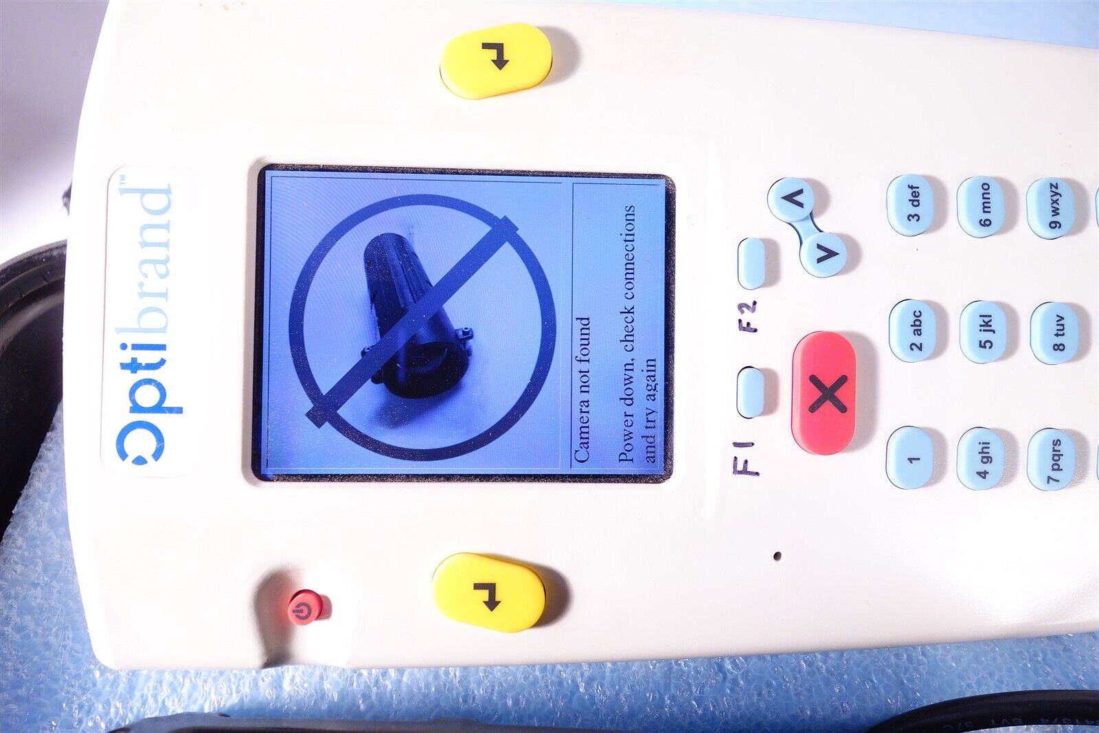 Optibrand Clearview Fundus / Retina retinal Camera System Camera won't connect
