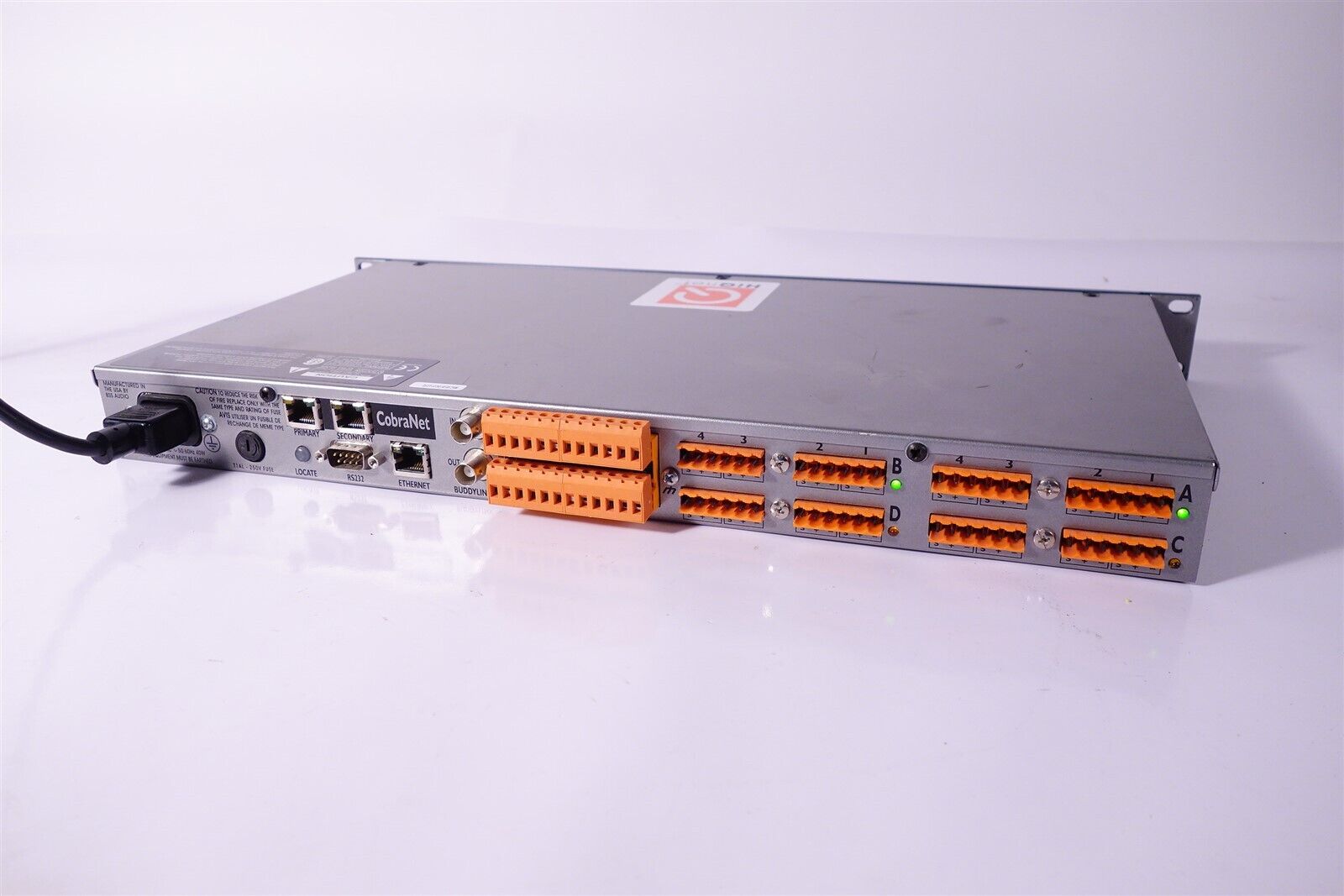 London Soundweb BLU-80 Signal Processor BSS HiQnet CobraNet