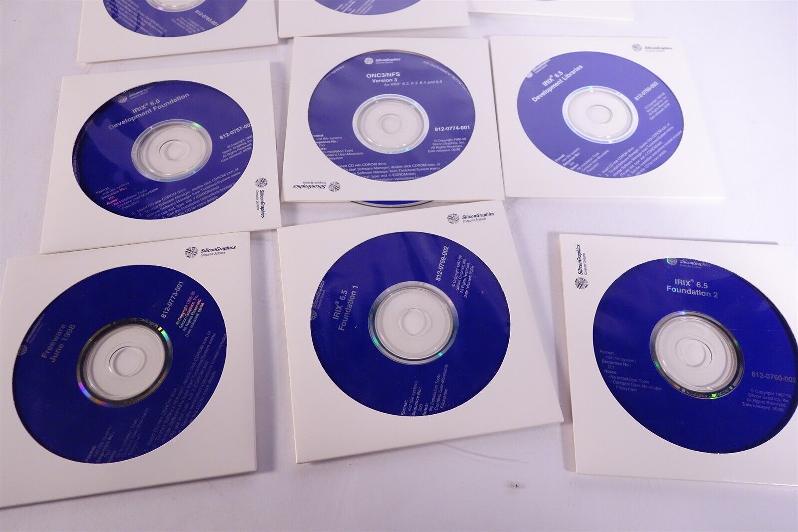 SGI Silicon Graphics IRIX 6.5 Software Collection 