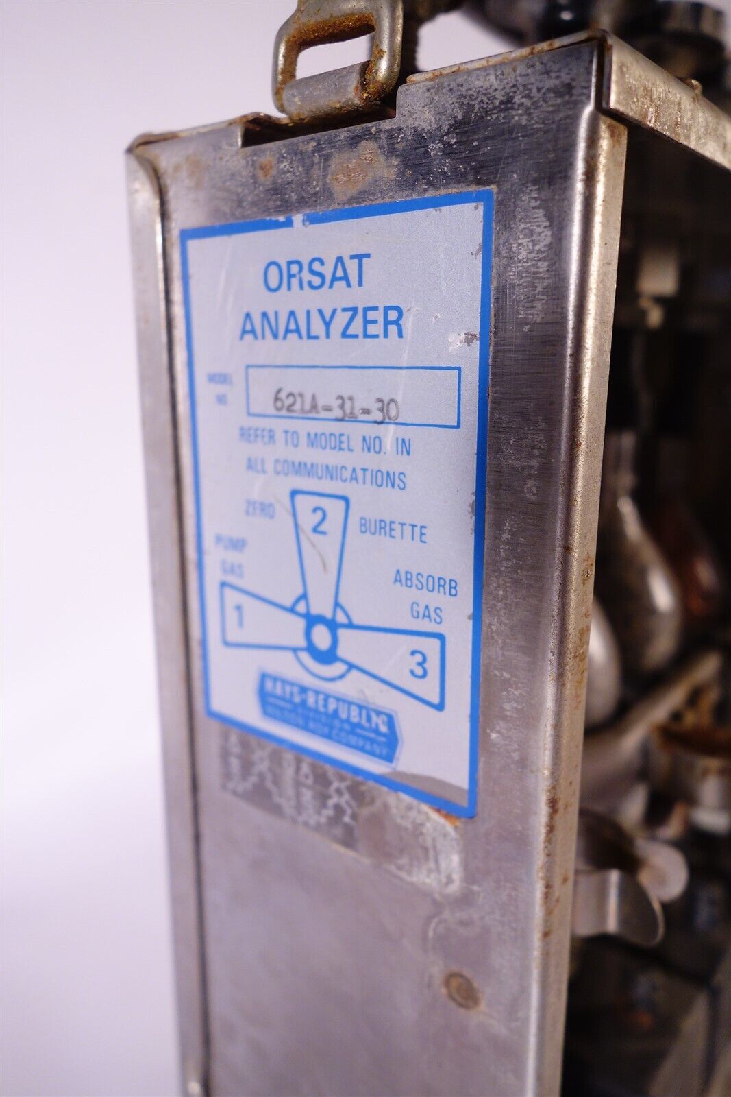 Hays Orsat Analyzer 621a-31-30 - Vintage 