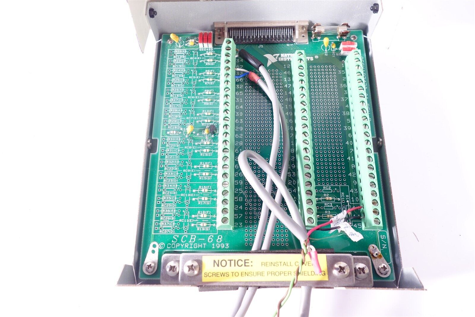 National Instruments SCB-68 with Cables 