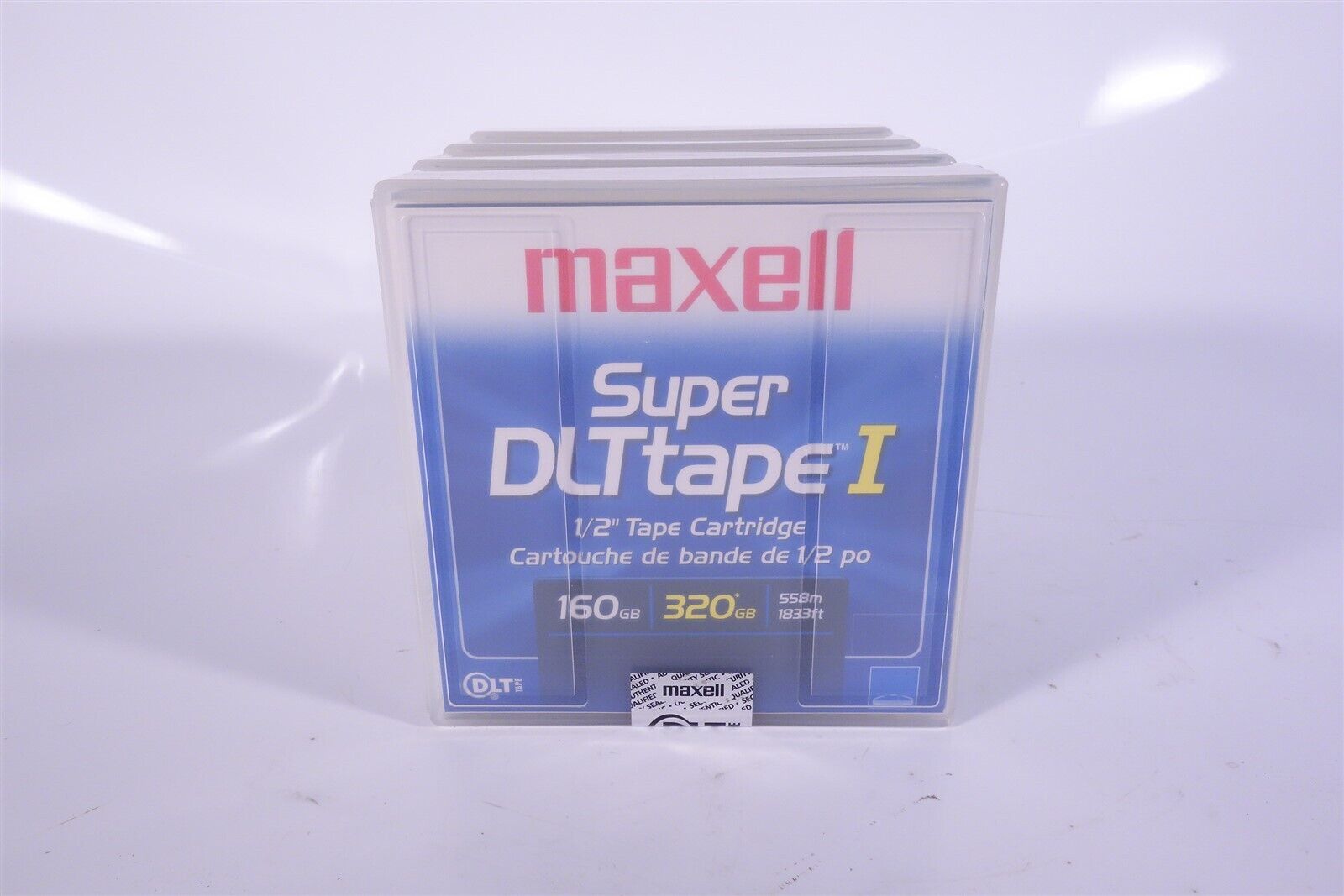 Maxell Super DLTtape I 160GB / 320GB Lot of 4 
