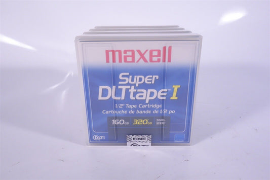 Maxell Super DLTtape I 160GB / 320GB Lot of 4 