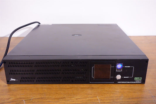 Middle Atlantic Products MODEL: UPS-1000R, Uninterruptible Power Supply