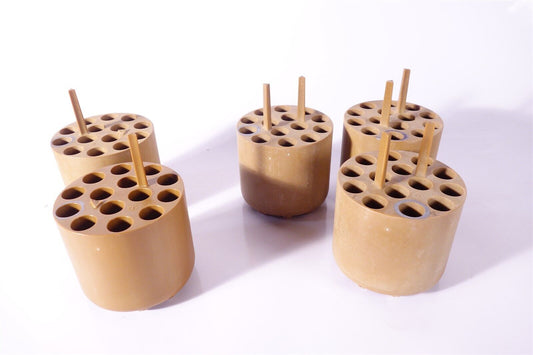 Lot of 5 Thermo Scientific 75003639 Centrifuge Rotor Bucket Adapters 14 x 15mL