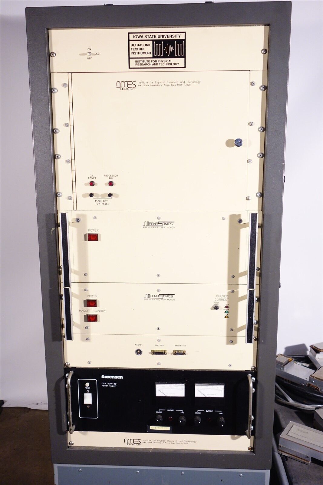 Magnasonic Ultrasonics texture instrument NDT / Eddy Current 