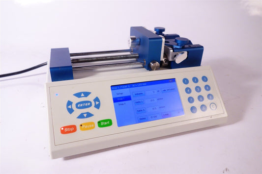 Chemyx Fusion 200 Touch Screen Digital Dual Syringe Pump 2 Channel Infusion 