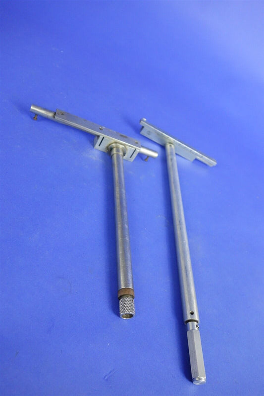 Remote / Pfeiffer / German Microscope long arm fixture / stage 