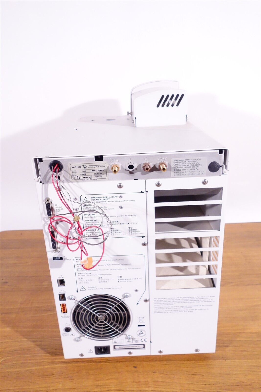  Varian 3900 Gas Chromatograph 