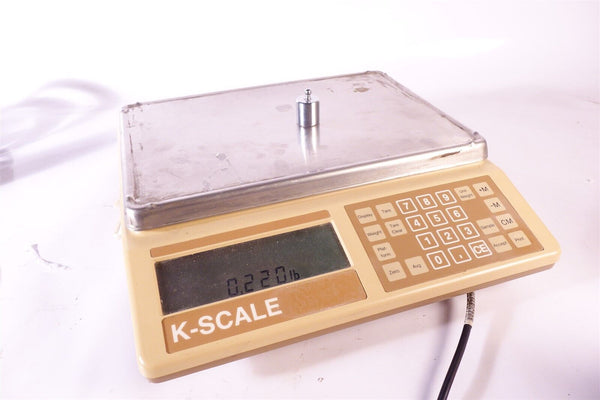 K Scale K-Scale / K-Tron KS-1 Programmable Product / Process / Lab Scale Balan ...