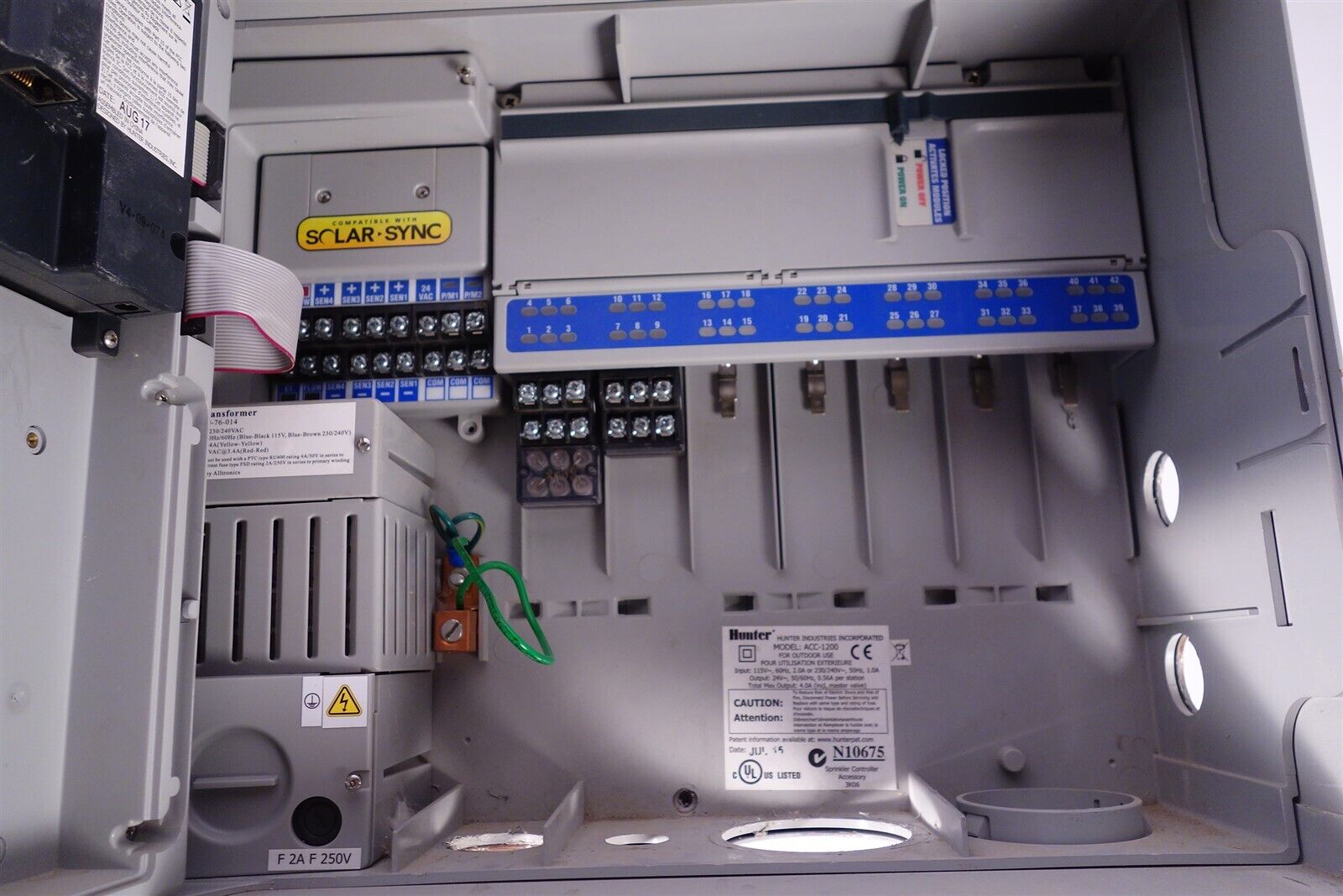 Hunter ACC-1200 Commercial Sprinkler Irrigation Controller unused 