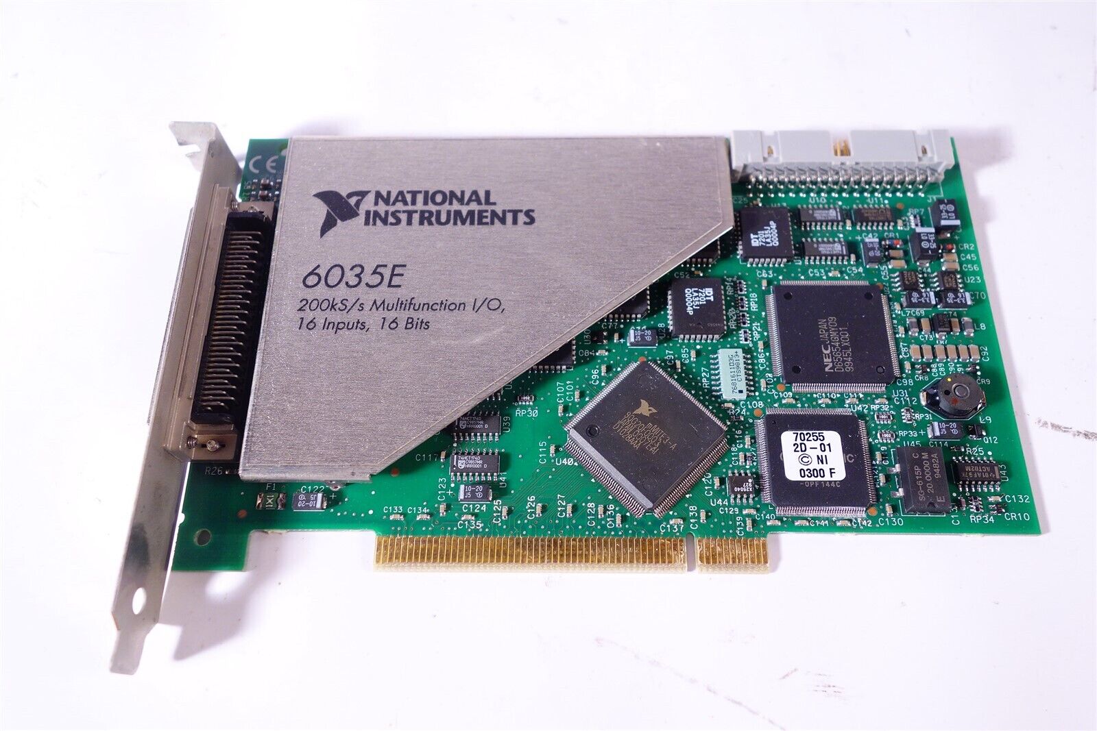 National Instruments PCI-6035E Multifunction I/O DAQ Card, PCI Slot, 36x I/O