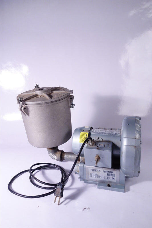 GAST REGENAIR model R1102 115/208-230 V, 1/8 HP, 1 Phase Blower