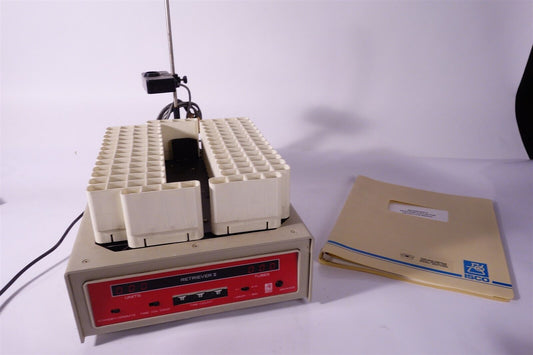 ISCO Retriever II fraction collector + Manual + Spare Collection trays