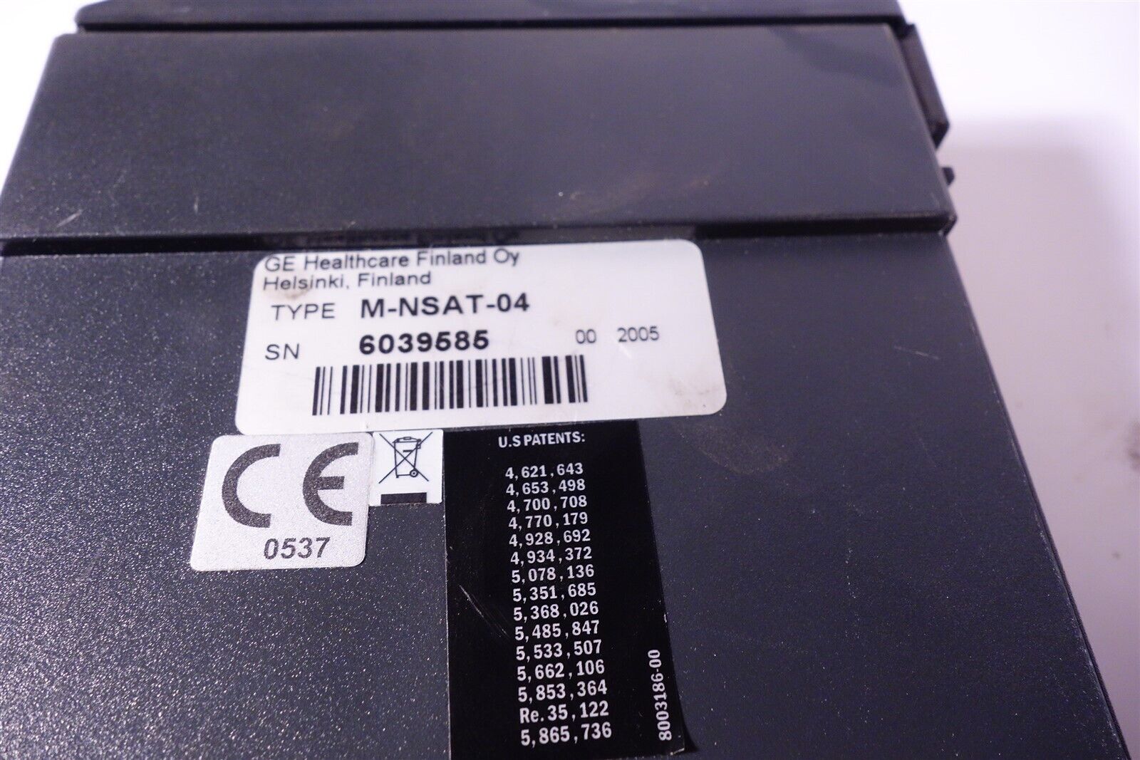 Datex-Ohmeda M-NSAT SpO2 Module for Nellcor Sensors - 60 Day Warranty