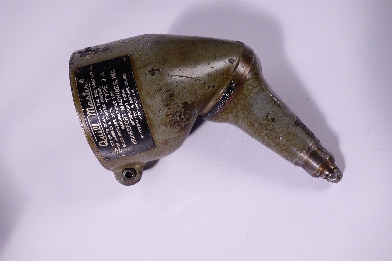 Bridgeport Quill Master Type JA milling head