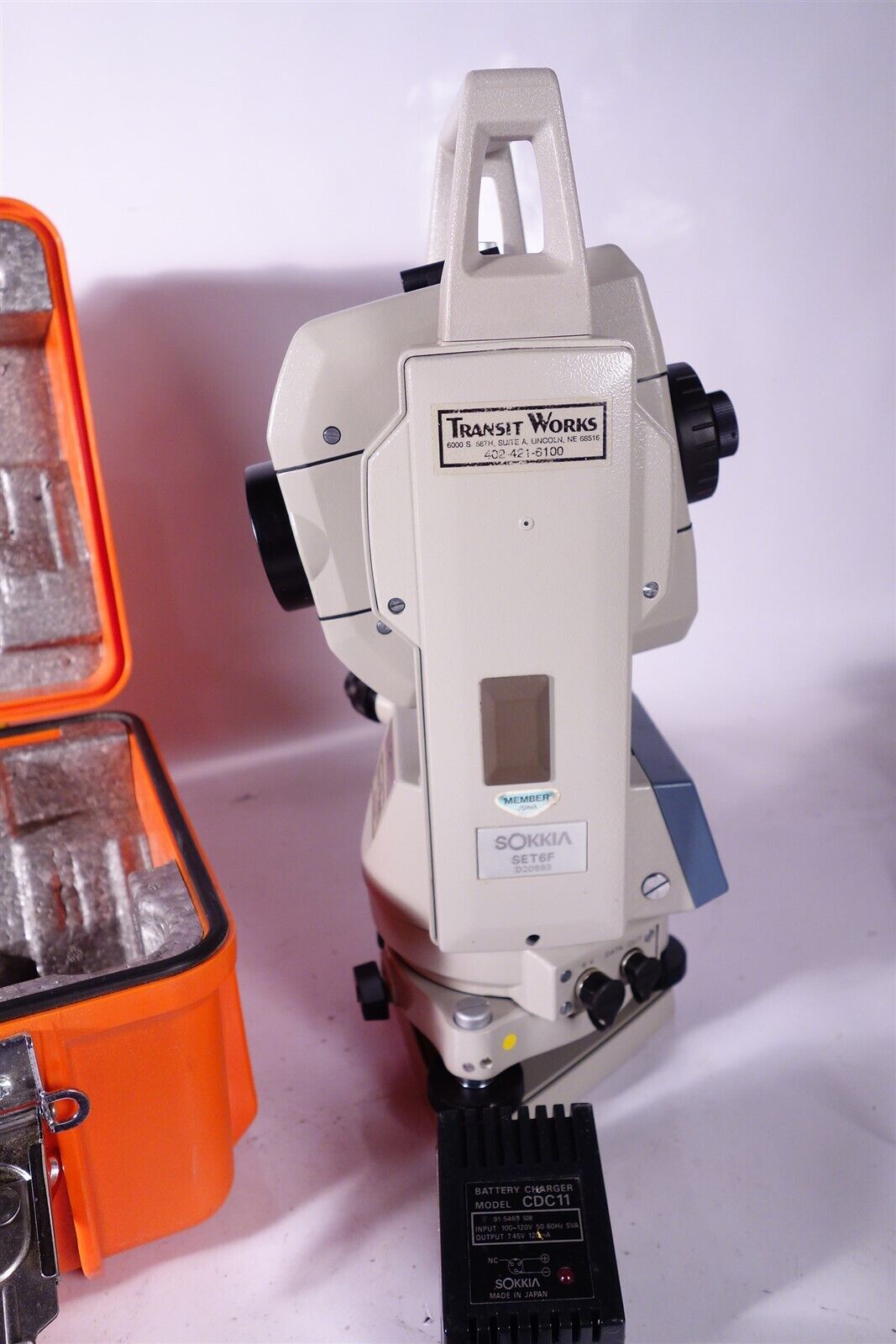 SOKKIA SET6F Total Station Surveying Construction Transit / Theodolite 