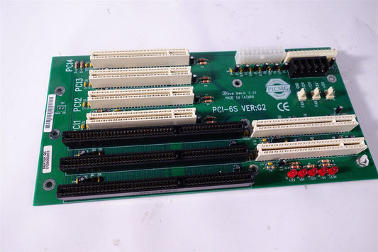 PICMG PCI-6S VER: G2 1.0 FULL SIZE PASSIVE BACKPLANE PCI CARD