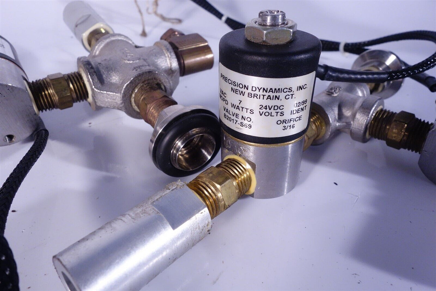 Precision Dynamics B2017-S69 VACUUM SOLENOID Lot of 3 