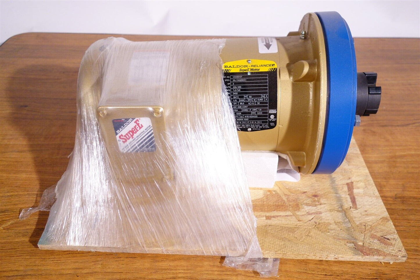 NEW Baldor-Reliance VEM3610T SuperE Motor 