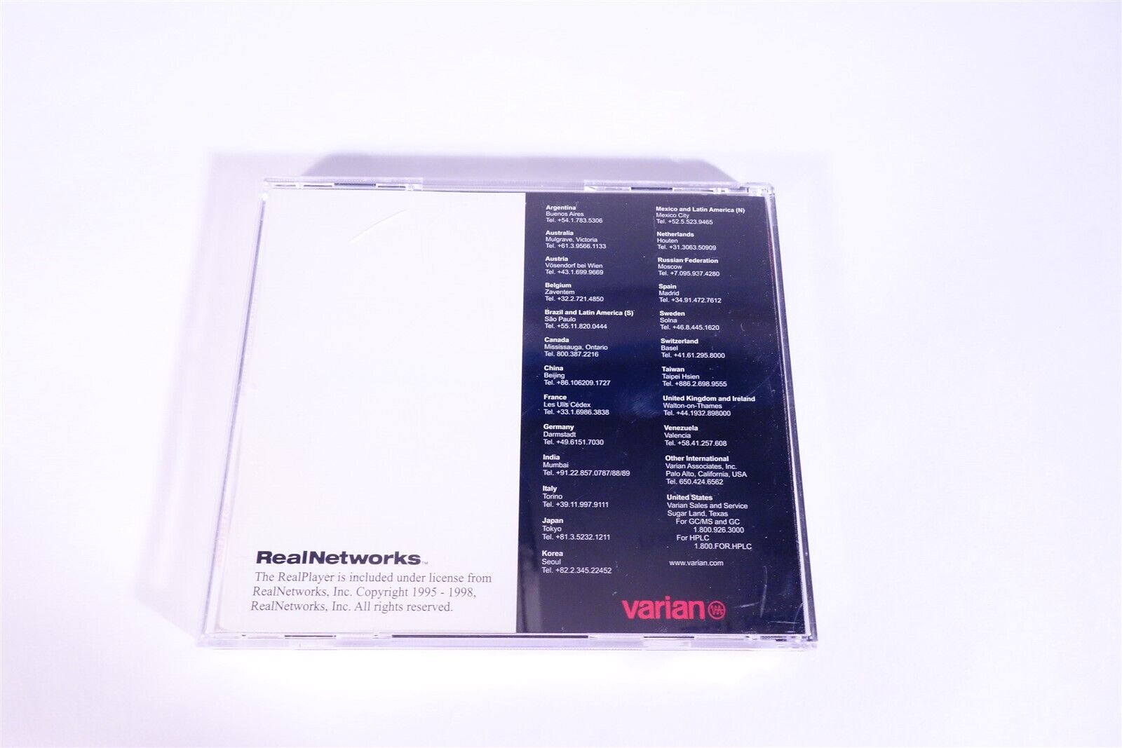 Varian Saturn GC/MS Workstation Mass Spectrometer / Gas Chromatograph Software